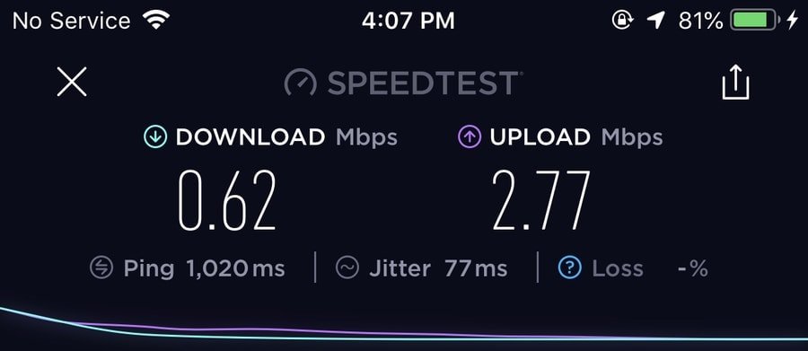 delta 757 aruba jfk wifi speed 1