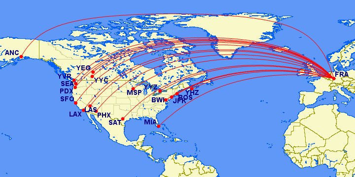 condor march 2024 NA routes