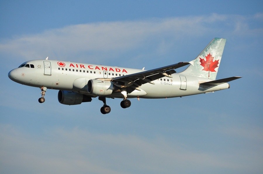 air canada a319 100 1
